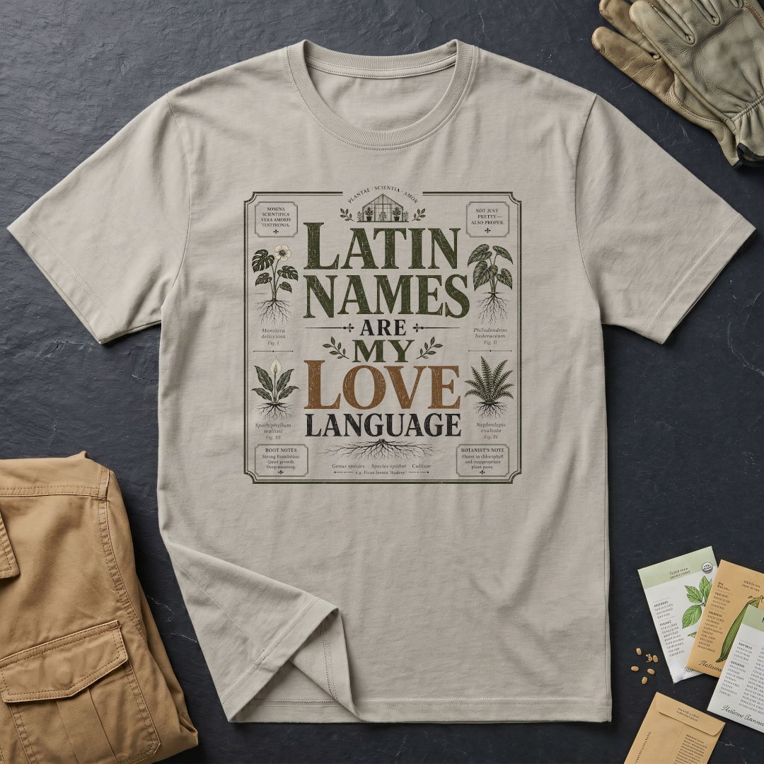 Latin Names are My Love Language T-Shirt