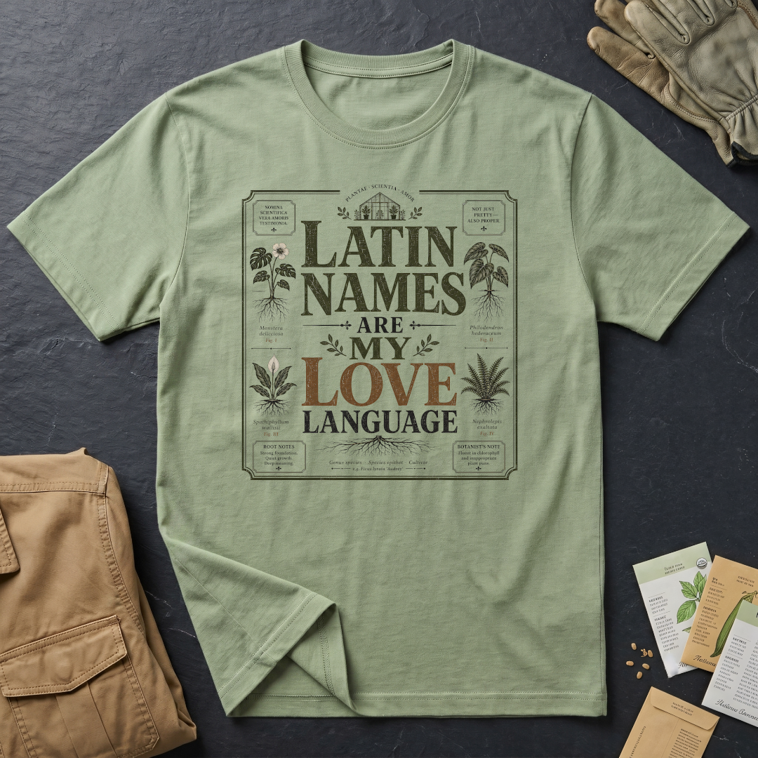 Latin Names are My Love Language T-Shirt