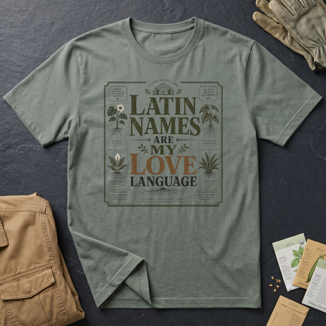 Latin Names are My Love Language T-Shirt