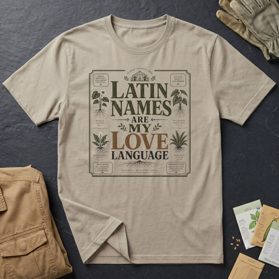 Latin Names are My Love Language T-Shirt