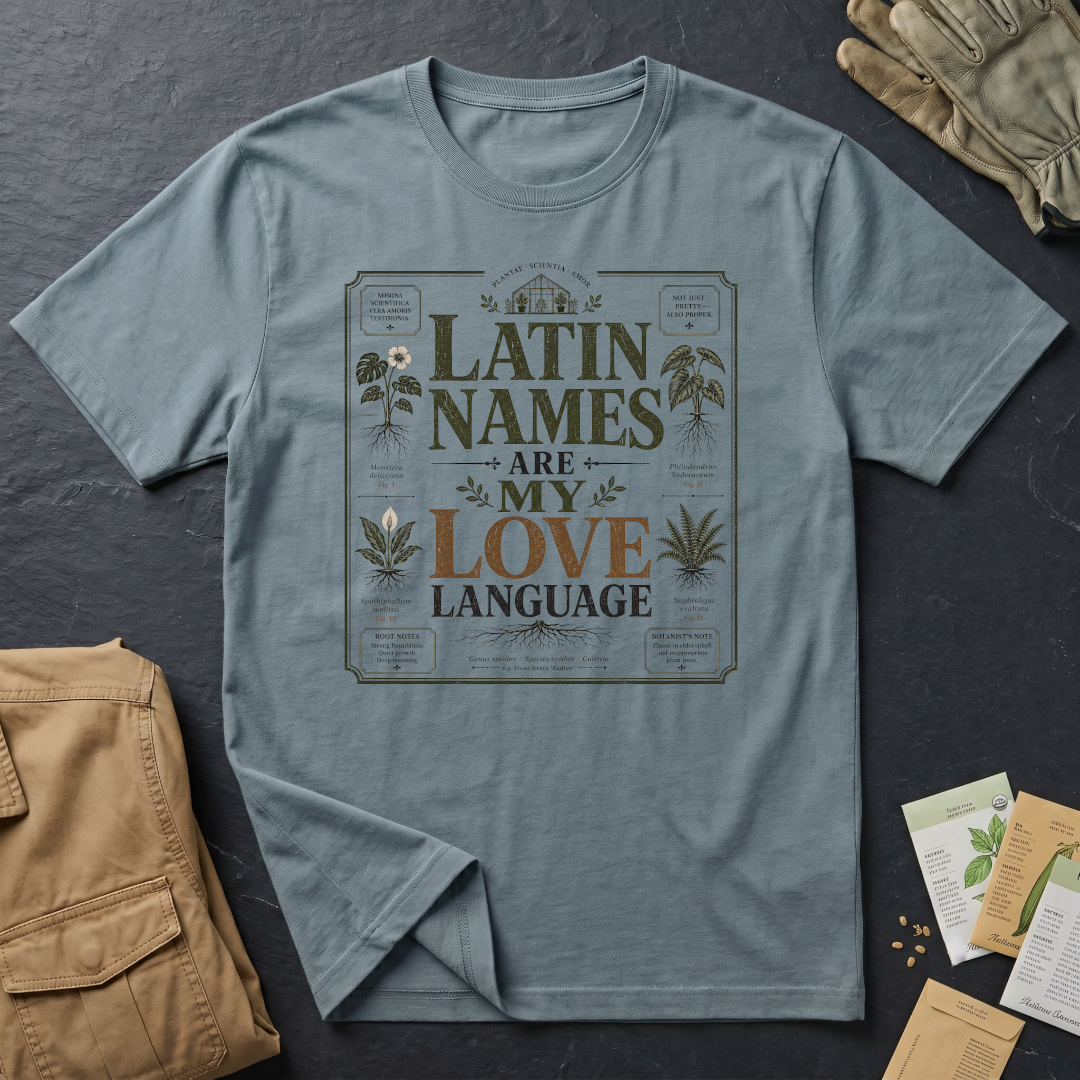 Latin Names are My Love Language T-Shirt