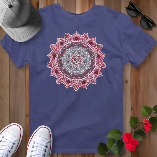 Hawaiian Hibiscus Mandala T-Shirt RGr