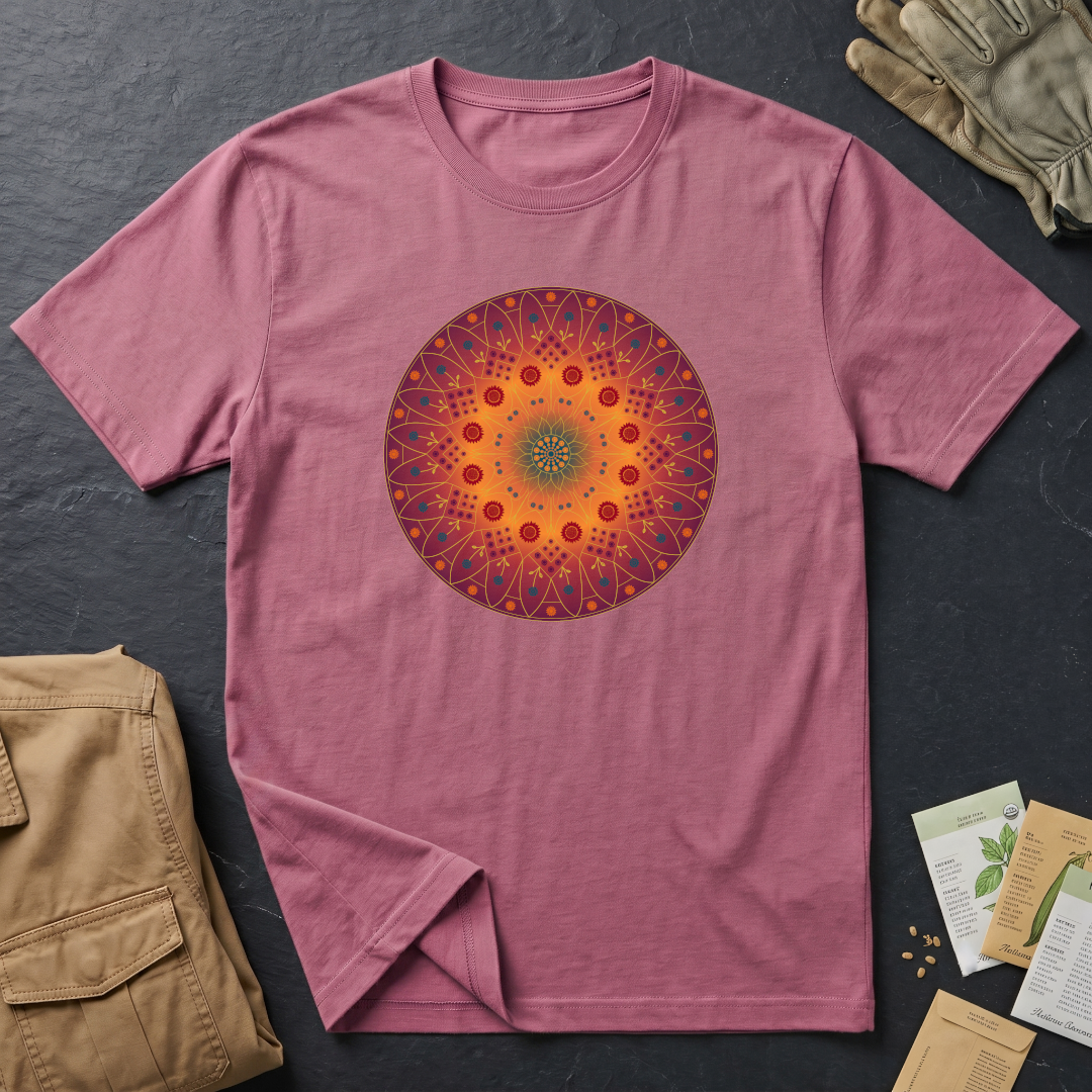 Sunflower Mandala T-Shirt RO
