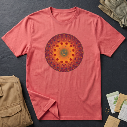 Sunflower Mandala T-Shirt RO