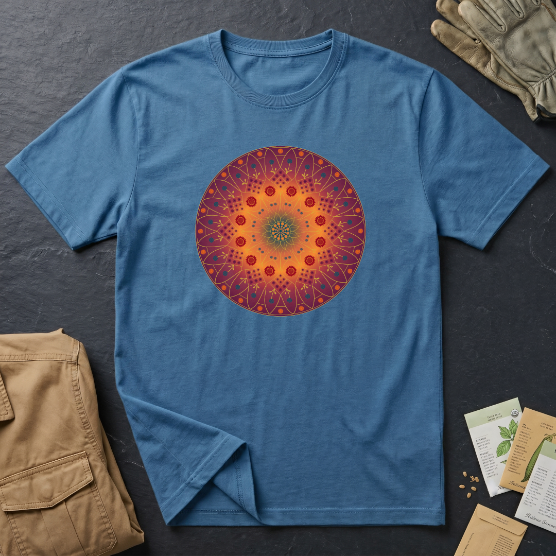 Sunflower Mandala T-Shirt RO
