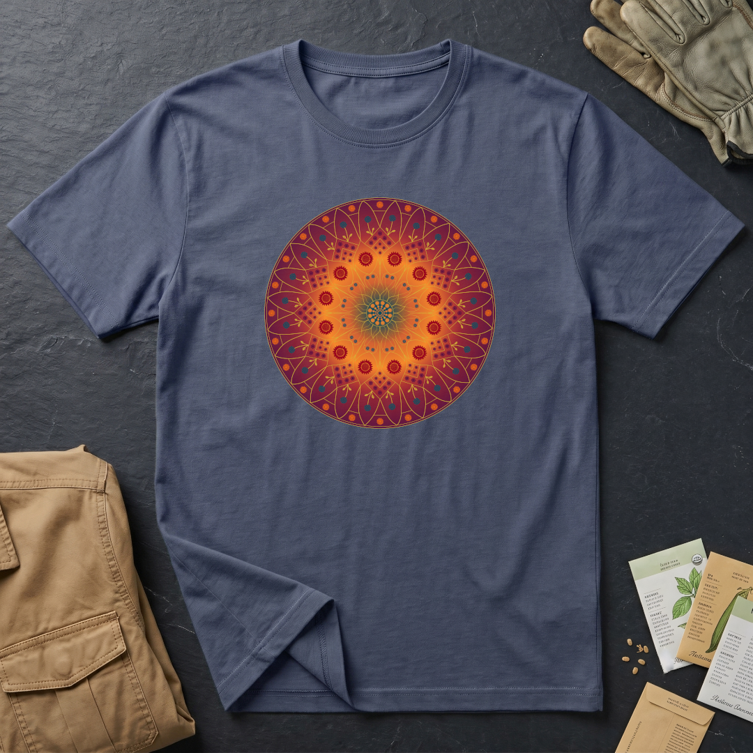 Sunflower Mandala T-Shirt RO
