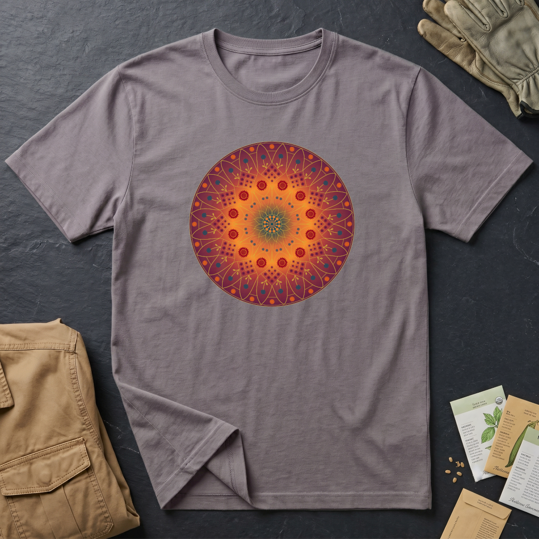 Sunflower Mandala T-Shirt RO