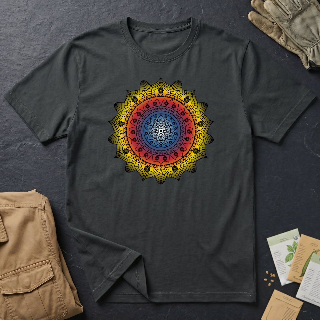 Hawaiian Hibiscus Mandala T-Shirt YORB