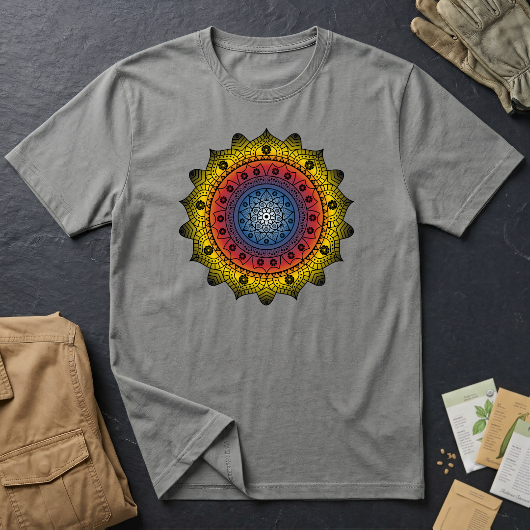 Hawaiian Hibiscus Mandala T-Shirt YORB