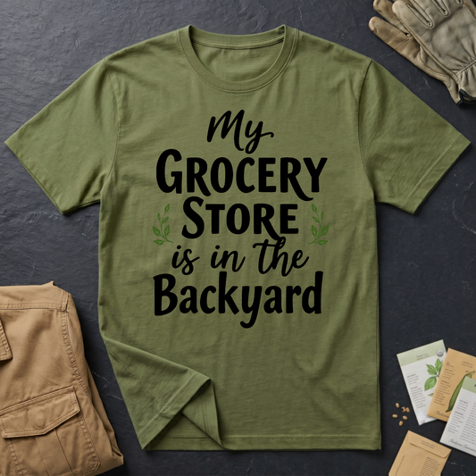 My Grocery Store is in the Backyard T-Shirt