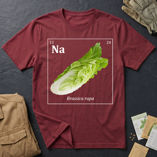 Periodic Table of Vegetables - Napa Cabbage T-Shirt