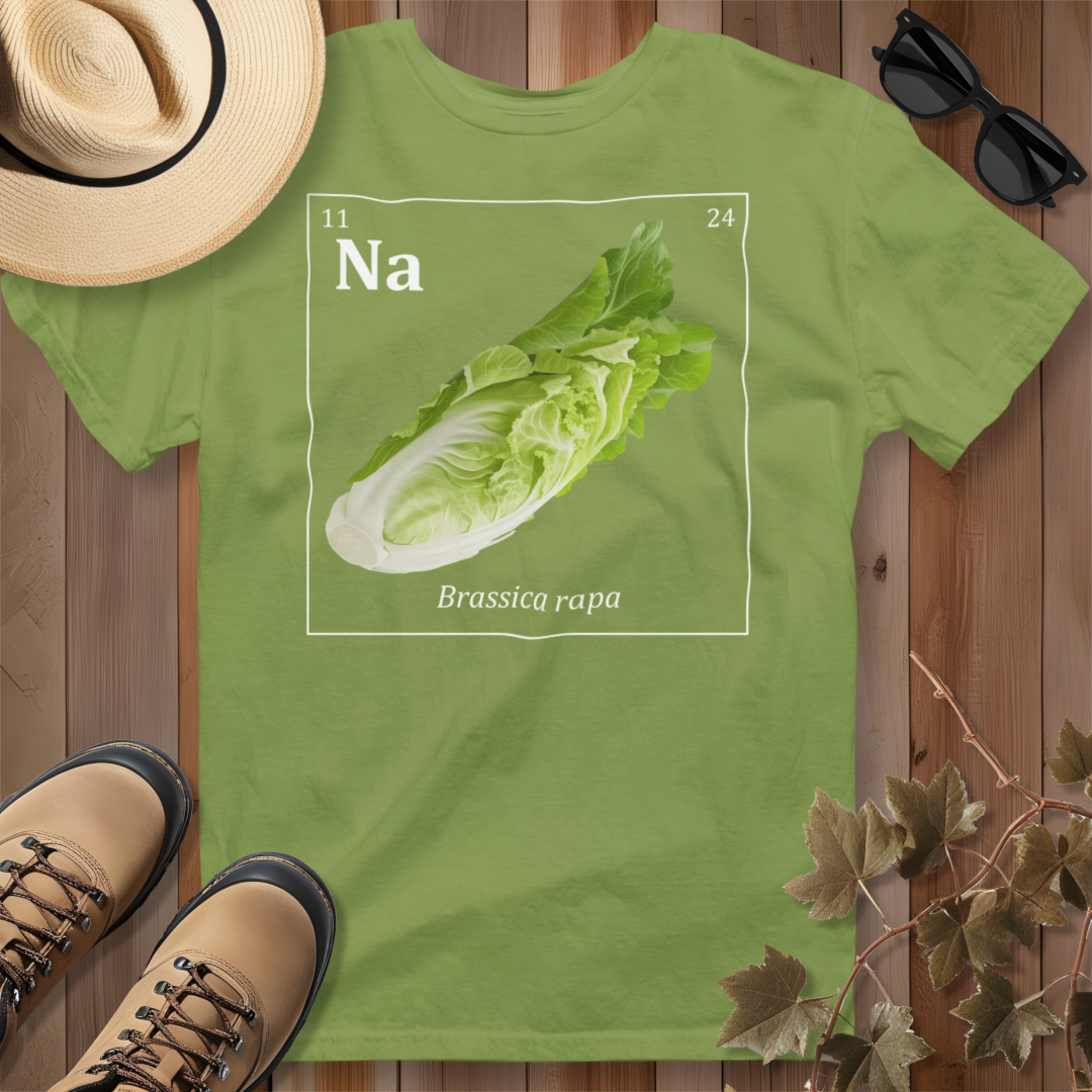 Periodic Table of Vegetables - Napa Cabbage T-Shirt