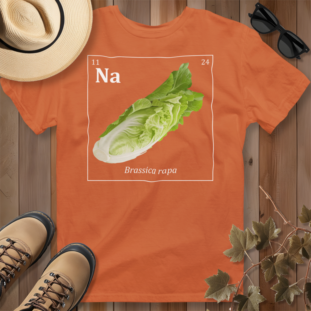 Periodic Table of Vegetables - Napa Cabbage T-Shirt