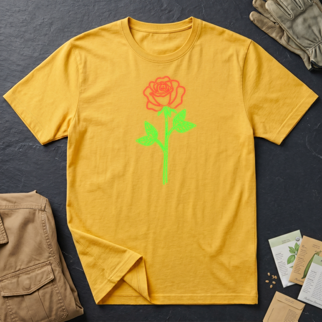 Neon Rose T-Shirt