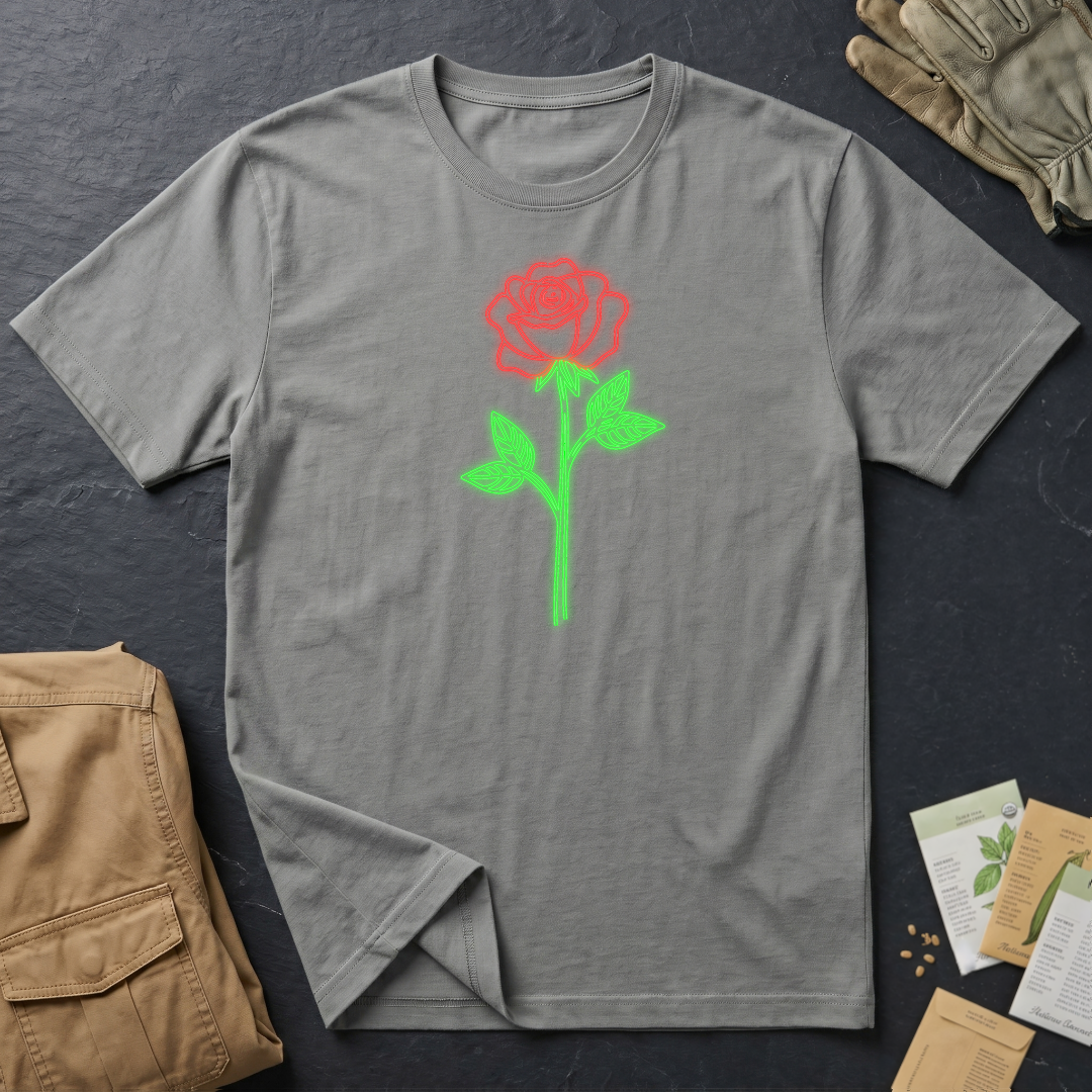 Neon Rose T-Shirt
