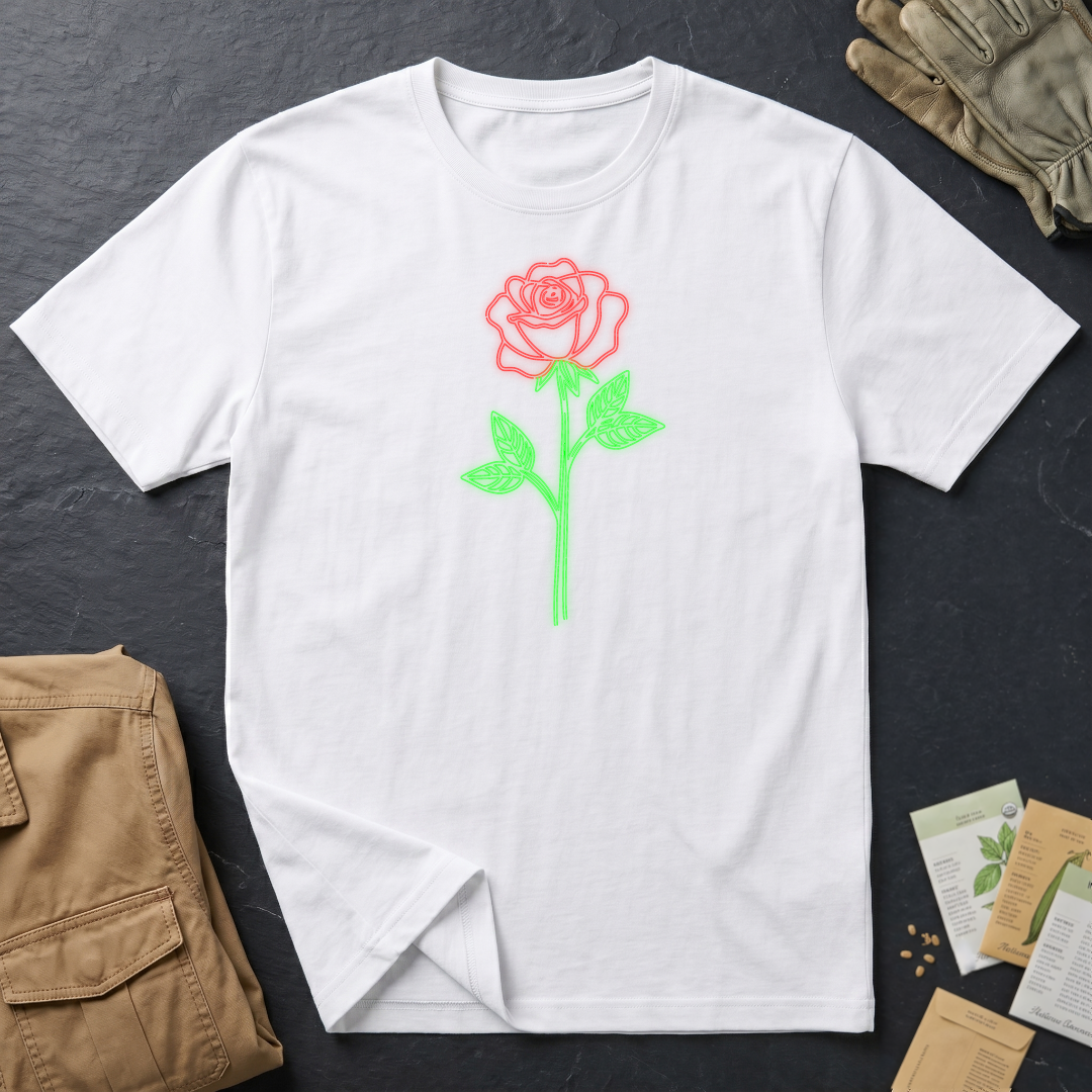 Neon Rose T-Shirt