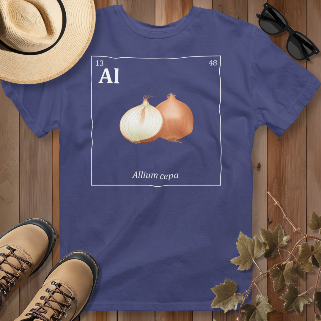 Periodic Table of Vegetables - Onion T-Shirt