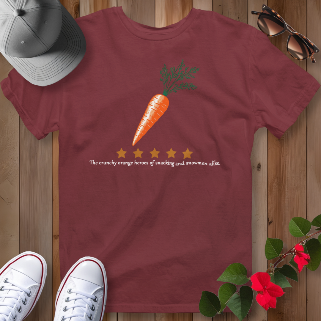 Orange Carrot Review 2 T-Shirt