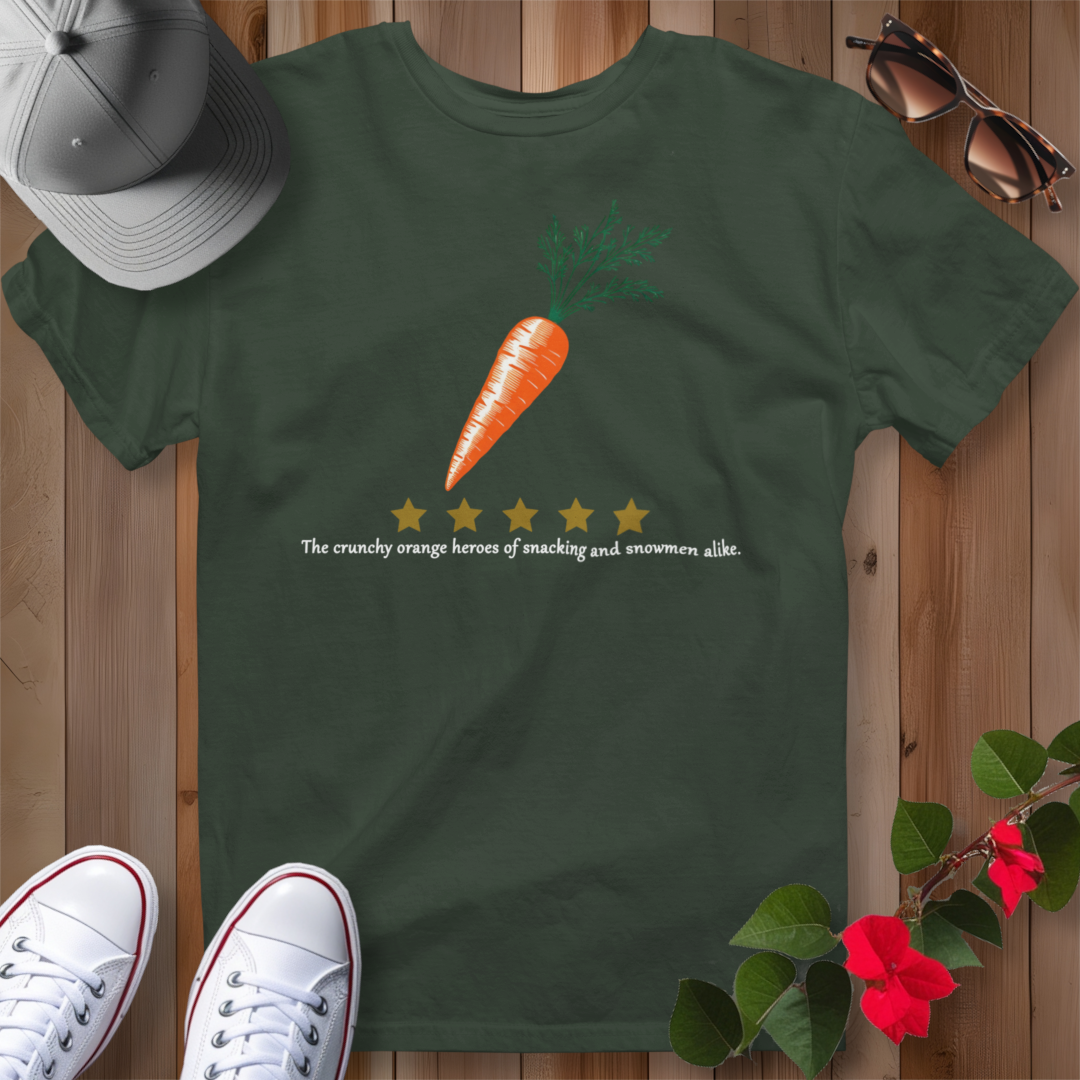 Orange Carrot Review 2 T-Shirt