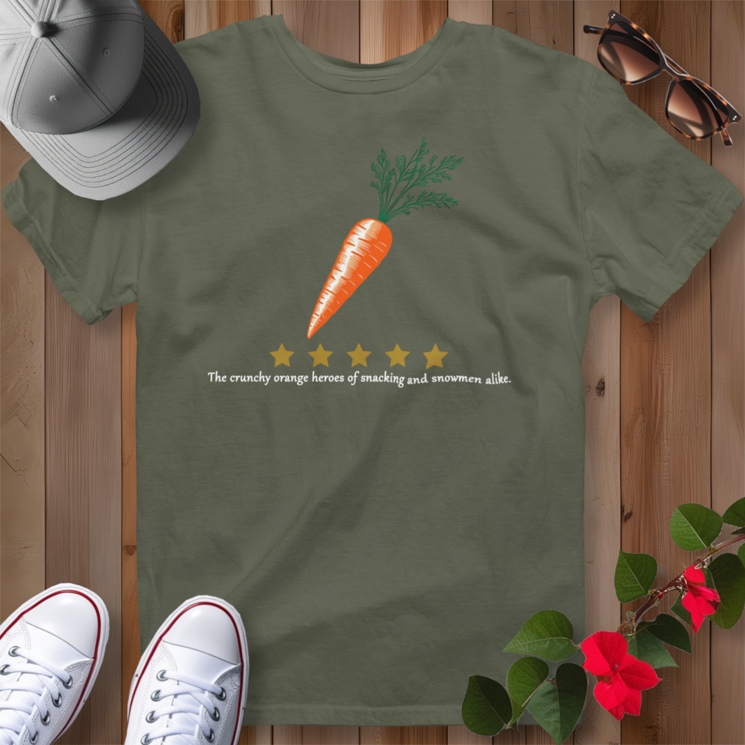 Orange Carrot Review 2 T-Shirt