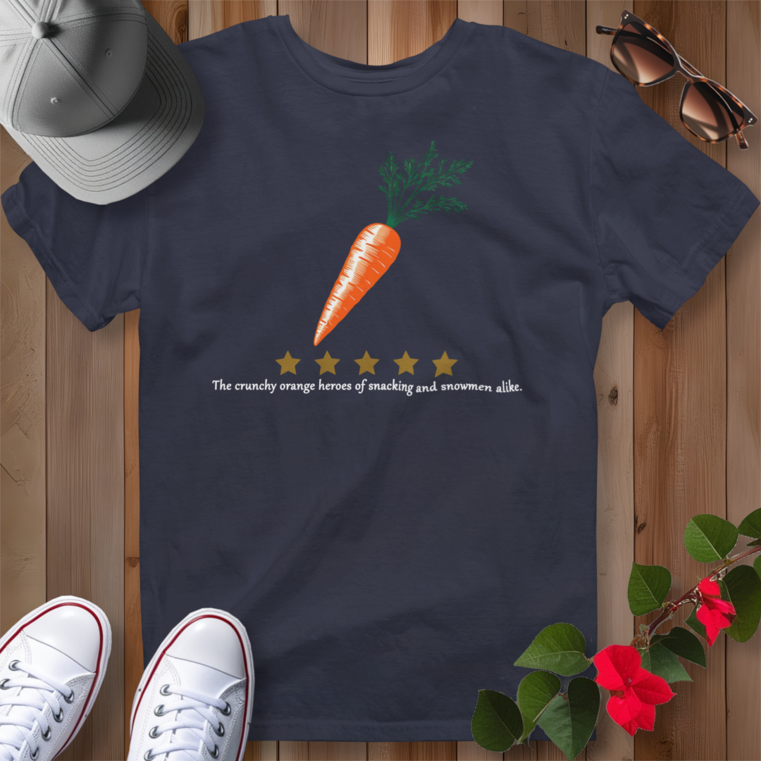 Orange Carrot Review 2 T-Shirt