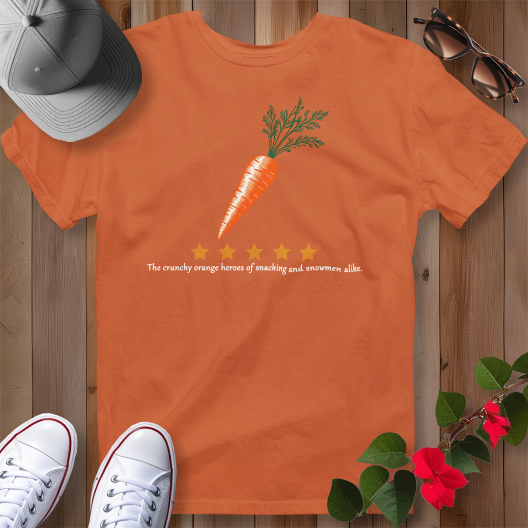 Orange Carrot Review 2 T-Shirt