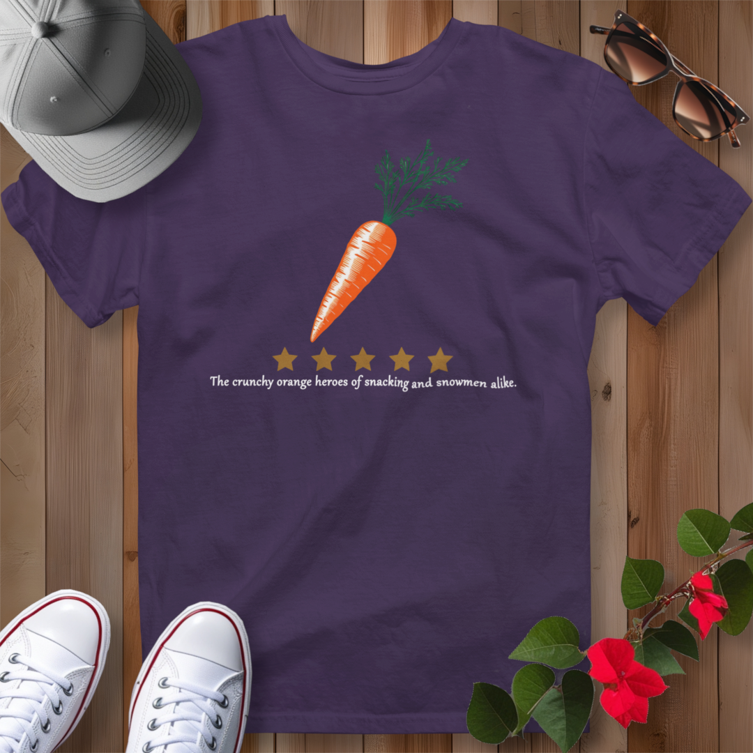 Orange Carrot Review 2 T-Shirt
