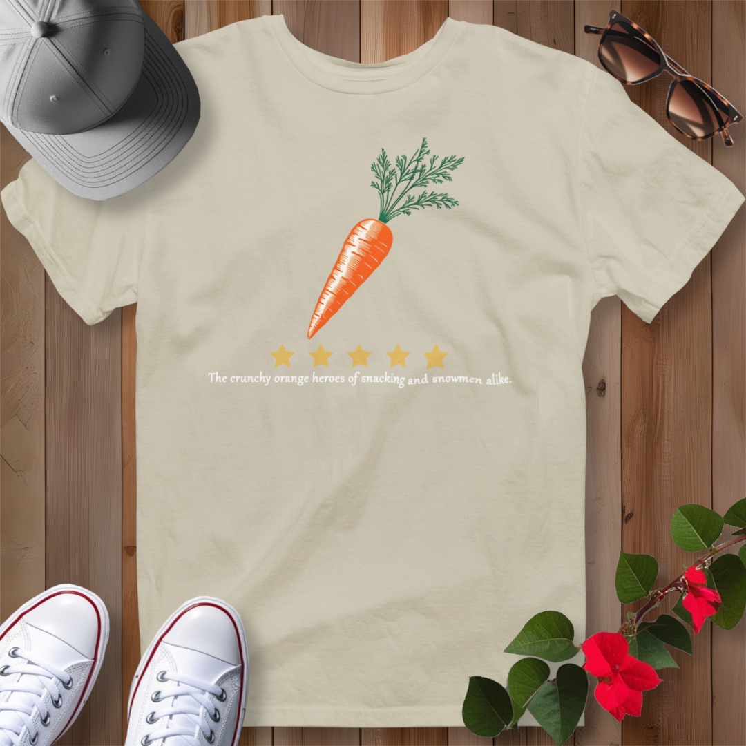 Orange Carrot Review 2 T-Shirt