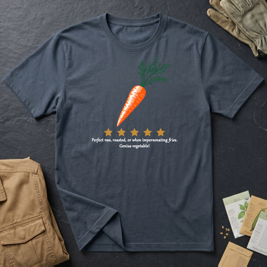 Orange Carrot Review 4 T-Shirt
