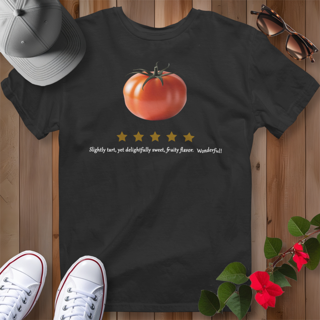 Dad's Sunset Orange Tomato Review T-Shirt
