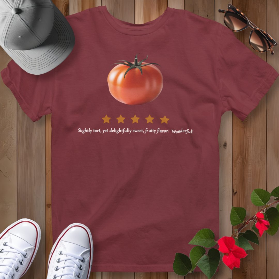 Dad's Sunset Orange Tomato Review T-Shirt
