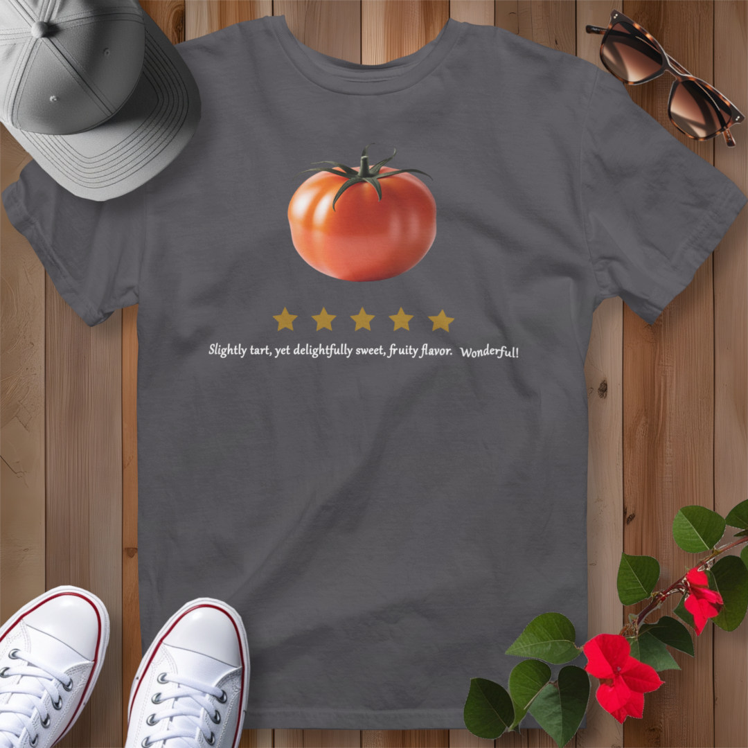 Dad's Sunset Orange Tomato Review T-Shirt