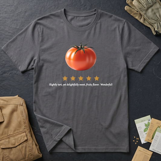 Dad's Sunset Orange Tomato Review T-Shirt