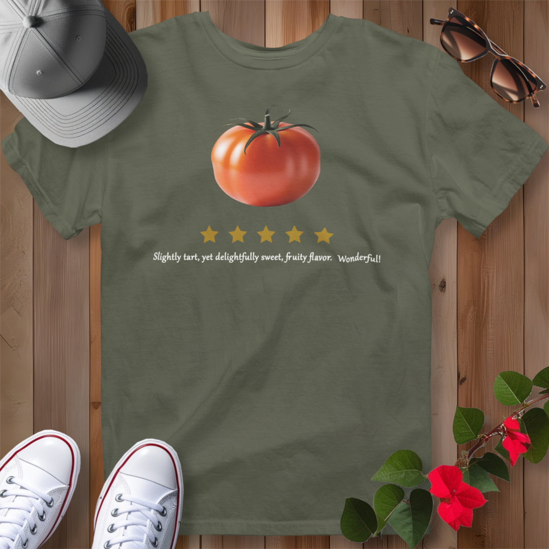 Dad's Sunset Orange Tomato Review T-Shirt