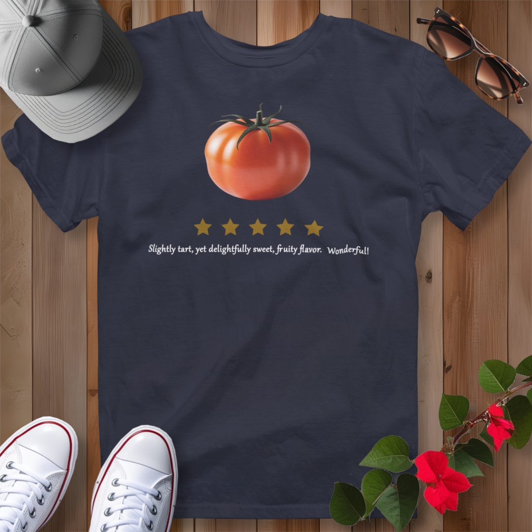 Dad's Sunset Orange Tomato Review T-Shirt