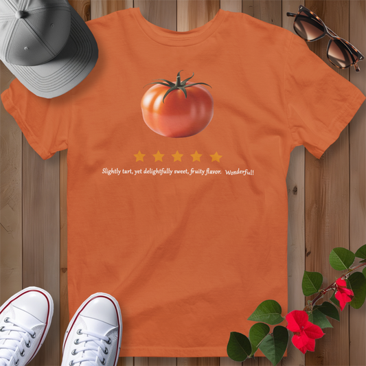 Dad's Sunset Orange Tomato Review T-Shirt