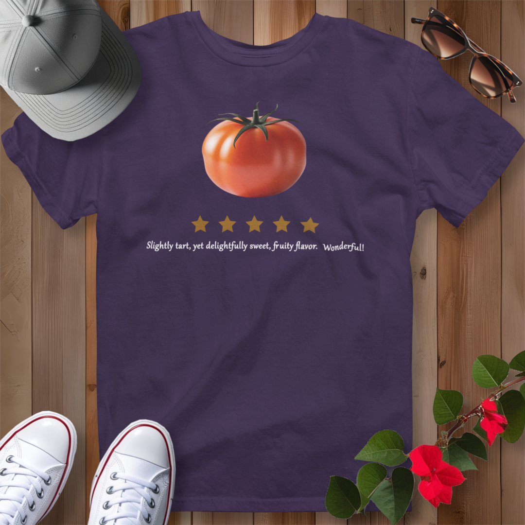 Dad's Sunset Orange Tomato Review T-Shirt