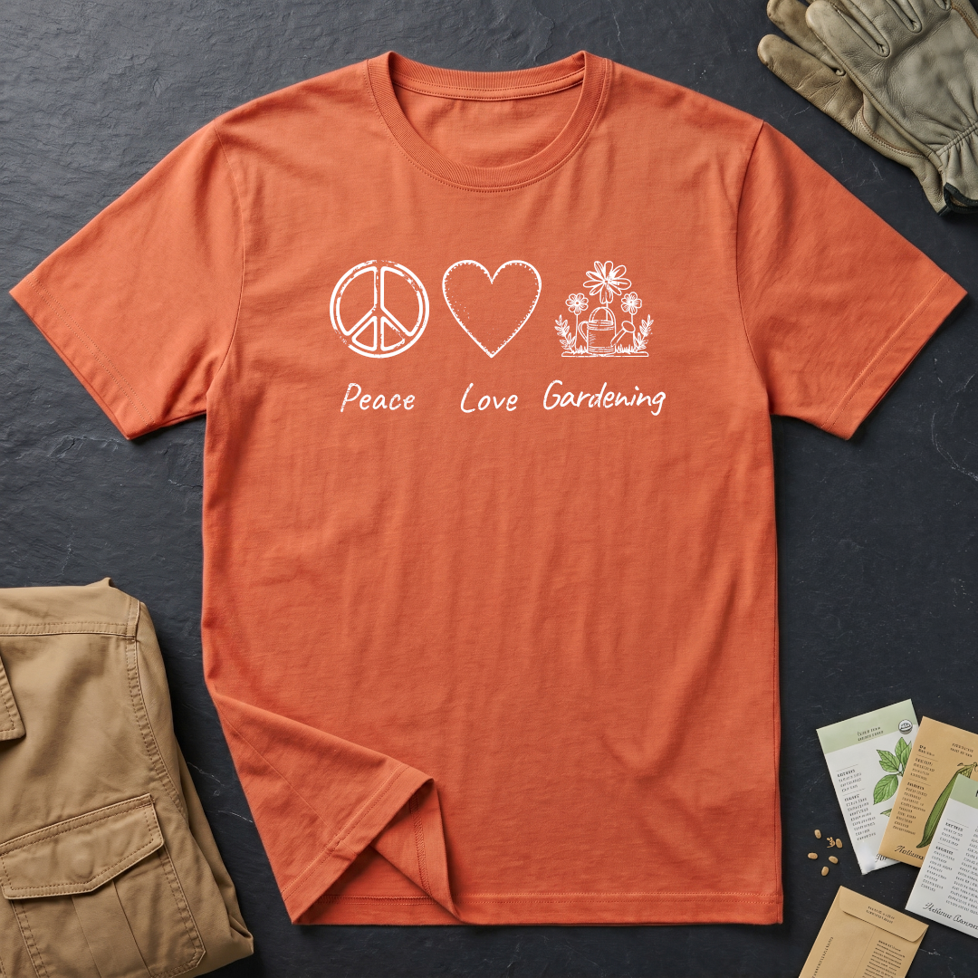Peace Love Gardening T-Shirt