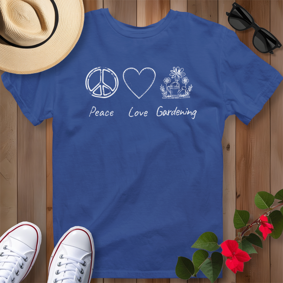 Peace Love Gardening T-Shirt