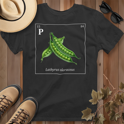 Periodic Table of Vegetables - Peas T-Shirt