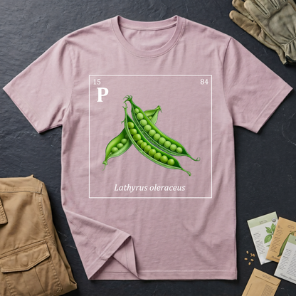 Periodic Table of Vegetables - Peas T-Shirt