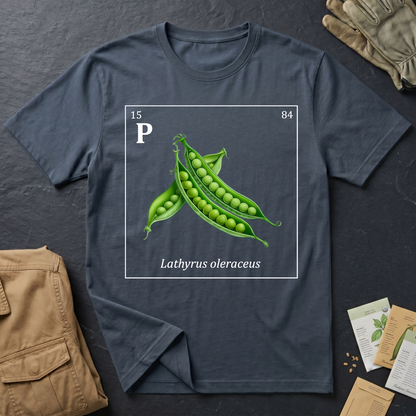 Periodic Table of Vegetables - Peas T-Shirt