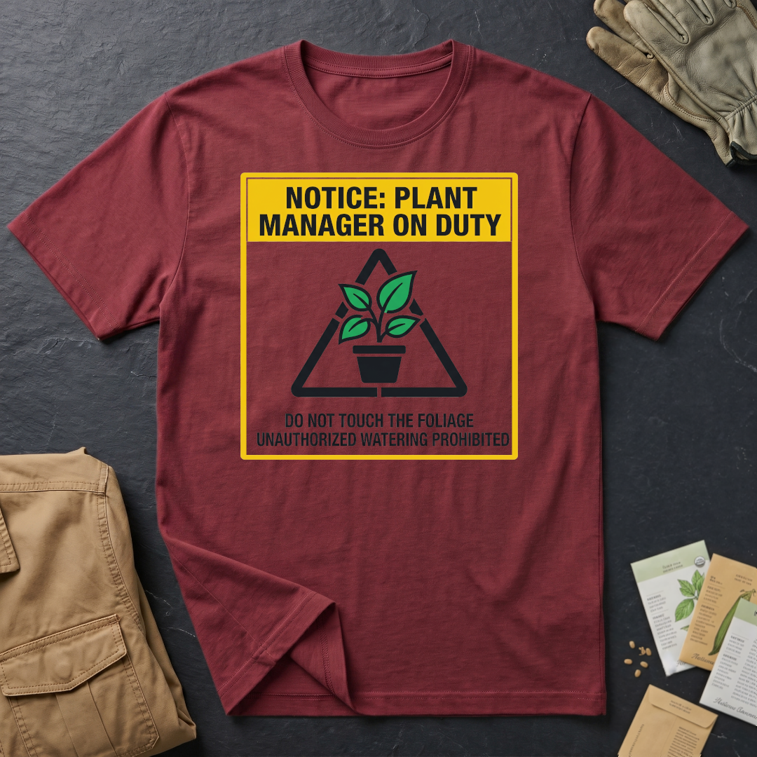 Plant Manager On Duty T-Shirt