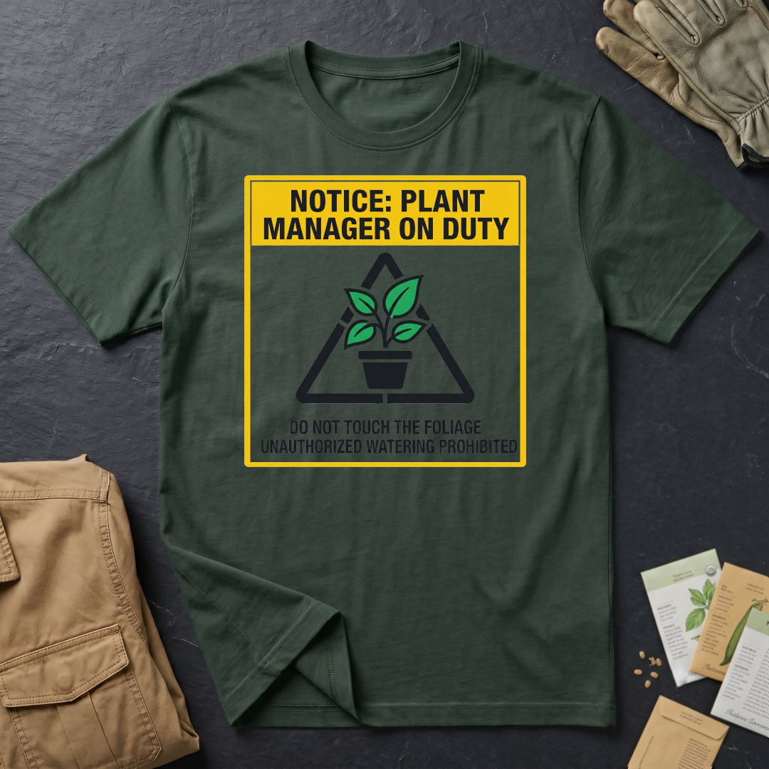 Plant Manager On Duty T-Shirt
