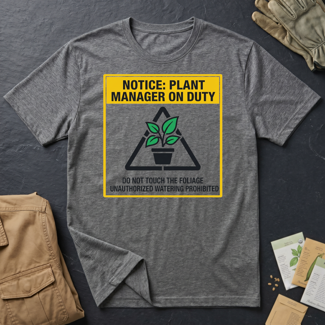 Plant Manager On Duty T-Shirt