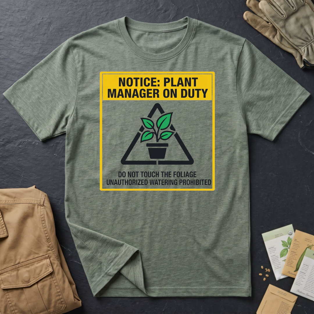 Plant Manager On Duty T-Shirt