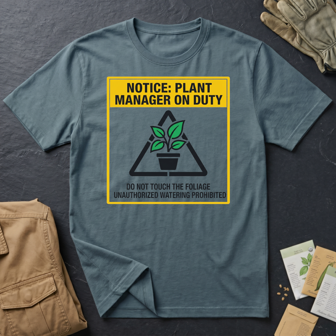 Plant Manager On Duty T-Shirt