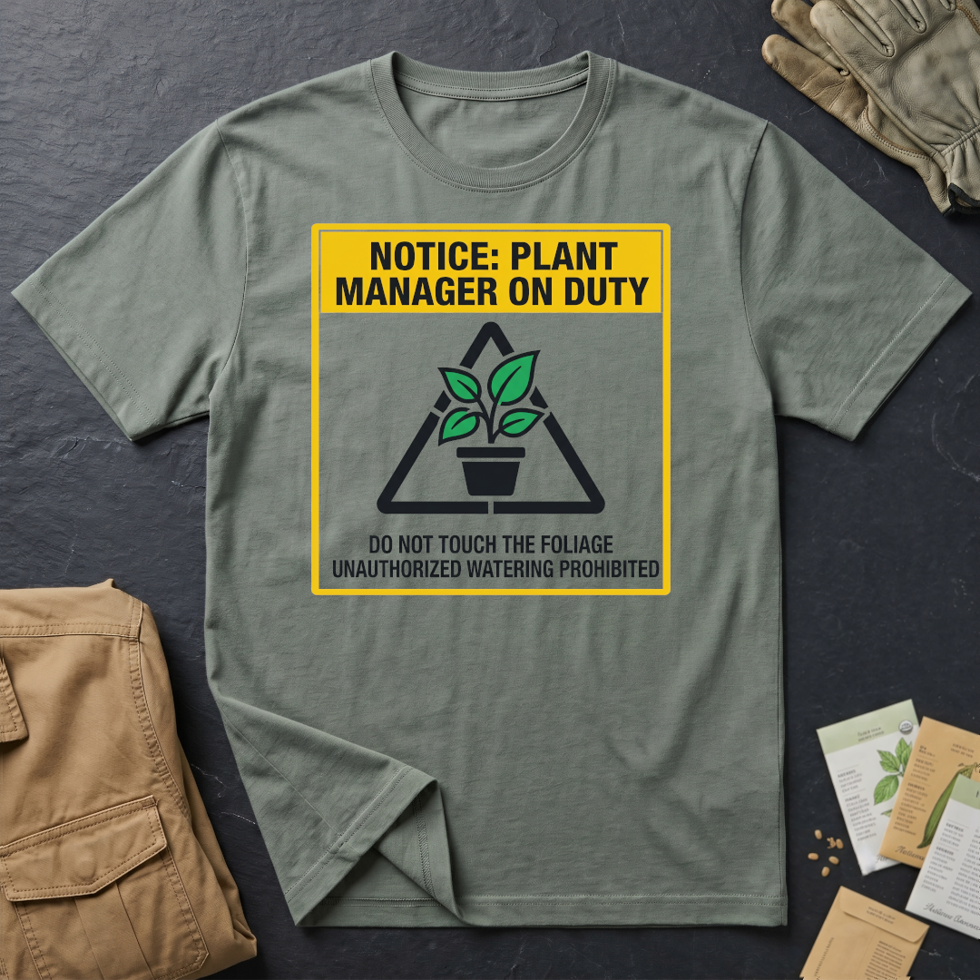 Plant Manager On Duty T-Shirt