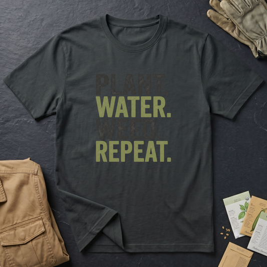 Plant Water Weed Repeat T-Shirt