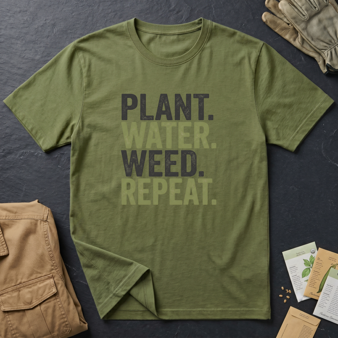 Plant Water Weed Repeat T-Shirt